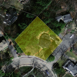 158 Collins Rd, Newton MA 02468-2234 aerial view