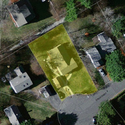 24 Orourke Path, Newton MA 02459-3523 aerial view