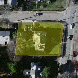 963 Centre St, Newton MA 02459-1267 aerial view
