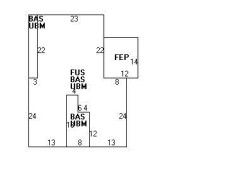 193 Jackson St, Newton MA 02459-2521 floor plan