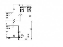 130 Beethoven Ave, Newton MA 02468-1728 floor plan