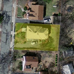 16 Commonwealth Park, Newton MA 02459-1006 aerial view