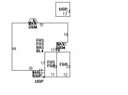 200 Parker St, Newton MA 02459-2551 floor plan