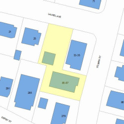 85 Tolman St, Newton MA 02465-1021 plot plan
