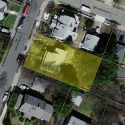 40 Bradford Rd, Newton MA 02461-1027 aerial view