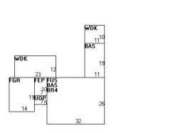 24 Smith Ave, Newton MA  02465-1554 floor plan
