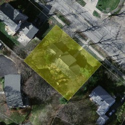 29 Wheeler Rd, Newton MA  02459-2619 aerial view