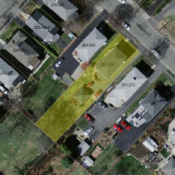 269 Nevada St, Newton MA 02460-1469 aerial view
