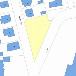 417 Walnut St, Newton MA 02460-2224 plot plan