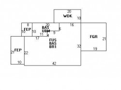115 Dartmouth St, Newton MA 02465-2835 floor plan