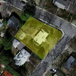 33 Windermere Rd, Newton MA 02466-2521 aerial view