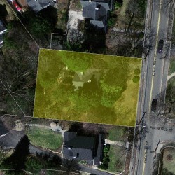 659 Chestnut St, Newton MA 02468-2035 aerial view