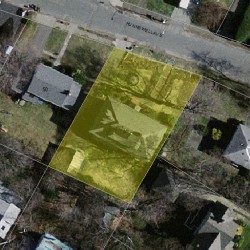 44 Hunnewell Ave, Newton MA 02458-2217 aerial view
