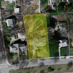 825 Commonwealth Ave, Newton MA  02459-1018 aerial view