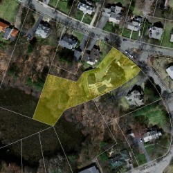 9 Crofton Rd, Newton MA 02468-1931 aerial view