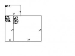 14 Weldon Rd, Newton MA  02458-1807 floor plan