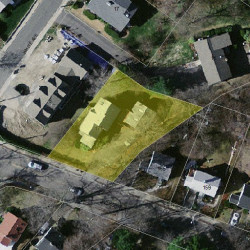 171 Jackson St, Newton MA 02459-2520 aerial view