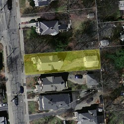 94 Harvard St, Newton MA 02460-2232 aerial view