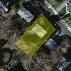 41 Ripley St, Newton MA 02459-2209 aerial view