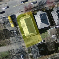 254 Watertown St, Newton MA  02458-1346 aerial view