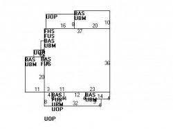 866 Beacon St, Newton MA  02459-1801 floor plan