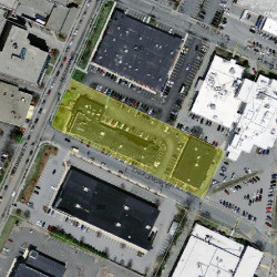 244 Needham St, Newton MA  02464-1595 aerial view