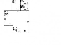 125 Brackett Rd, Newton MA  02458-2613 floor plan