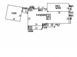 1445 Commonwealth Ave, Newton MA  02465-2829 floor plan