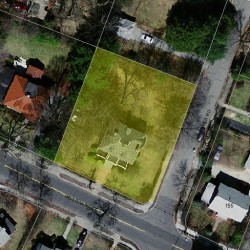 167 Woodward St, Newton MA 02461-1343 aerial view