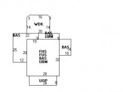 20 Oakland Ave, Newton MA 02466-1705 floor plan