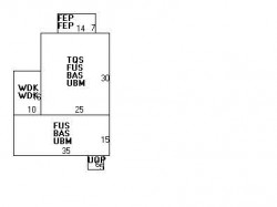 57 Cloverdale Rd, Newton MA  02461-1810 floor plan