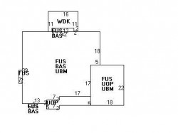 89 Blake St, Newton MA 02460-2032 floor plan