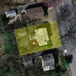 1389 Walnut St, Newton MA  02461-1851 aerial view