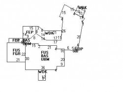 116 Dartmouth St, Newton MA  02465-2839 floor plan