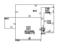 134 Walnut Hill Rd, Newton MA 02461-1837 floor plan