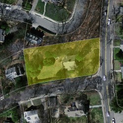 787 Chestnut St, Newton MA 02468-2323 aerial view