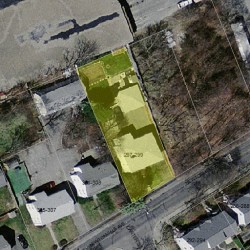 299 Newtonville Ave, Newton MA 02460-2014 aerial view