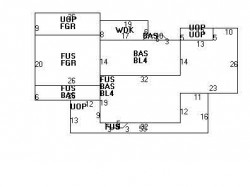 329 Waverley Ave, Newton MA 02458-2713 floor plan