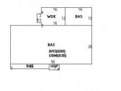 116 Andrew St, Newton MA 02461-2103 floor plan