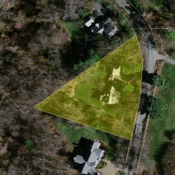 249 Dudley Rd, Newton MA  02459-2831 aerial view