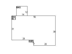 6 Stearns St, Newton MA  02459-2442 floor plan