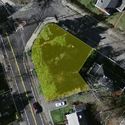 126 Glen Ave, Newton MA 02459-2051 aerial view