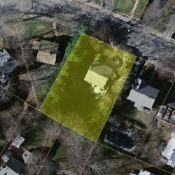 196 Jackson St, Newton MA 02459-2540 aerial view