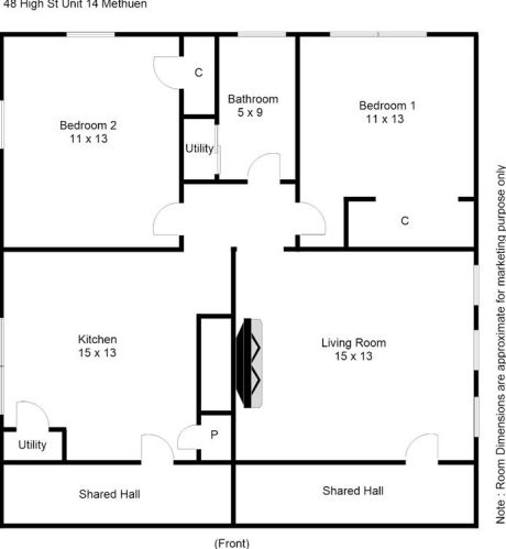 48 High St, Methuen MA 01844-3138 exterior