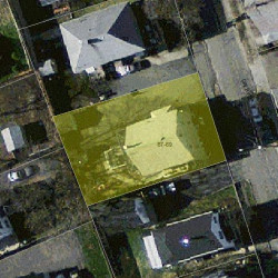 69 Dalby St, Newton MA 02458-1032 aerial view