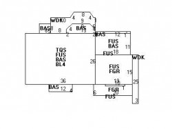 21 Coolidge Rd, Newton MA  02459-1201 floor plan