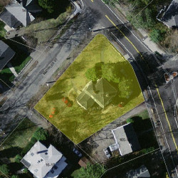 157 Langley Rd, Newton MA  02459-2064 aerial view