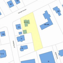 904 Watertown St, Newton MA 02465-2108 plot plan