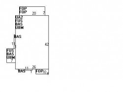 96 Walker St, Newton MA 02460-1531 floor plan