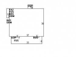 4 Bradford Rd, Newton MA 02461-1004 floor plan